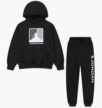 Спортивный костюм детской Jordan Essential Black (95F086-023__95F087-023), L, WHS, 1-2 дня