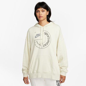 Кофта жіночі Nike W Nsw Ft Os Fleece Po Hoodie Spu (FN7695-020), L, WHS, 1-2 дні