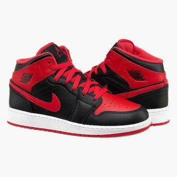 Кроссовки женские Jordan 1 Mid Gs (DQ8423-060), 39, WHS, 30% - 40%, 1-2 дня