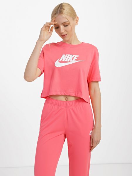 Футболка жіноча Nike W Nsw Tee Essntl Crp Icn Ftr (BV6175-894), M, WHS, 20% - 30%, 1-2 дні