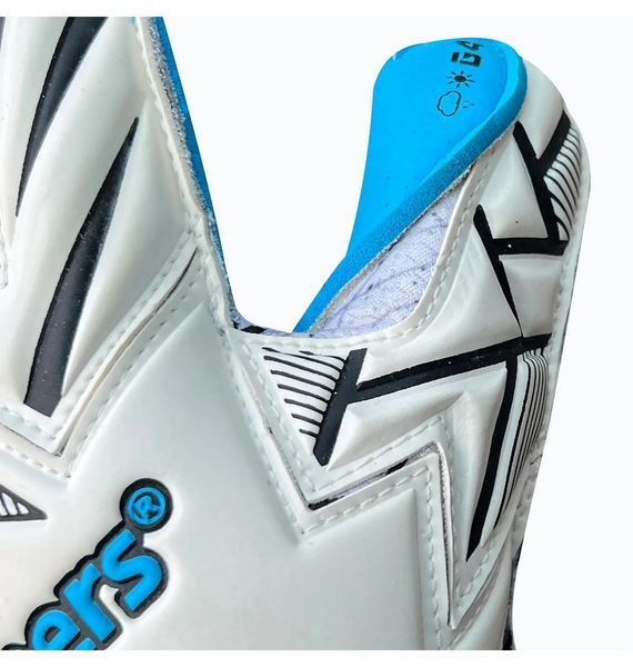 Футбольні рукавиці унісекс 4Keepers White/Blue (FORCEV2.25RF2G), One Size, WHS, 10% - 20%, 1-2 дні