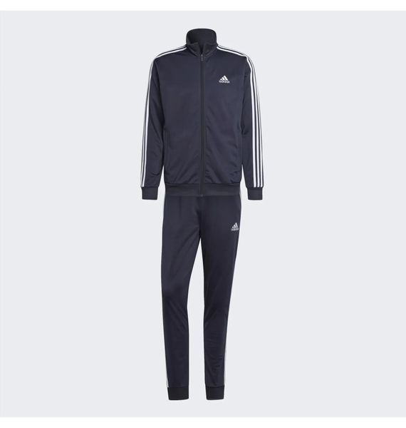 Спортивний костюм чоловічий Adidas Sportswear Basic 3-Stripes Tricot Track Suit Blue Hz2220 (HZ2220), L, WHS, 1-2 дні