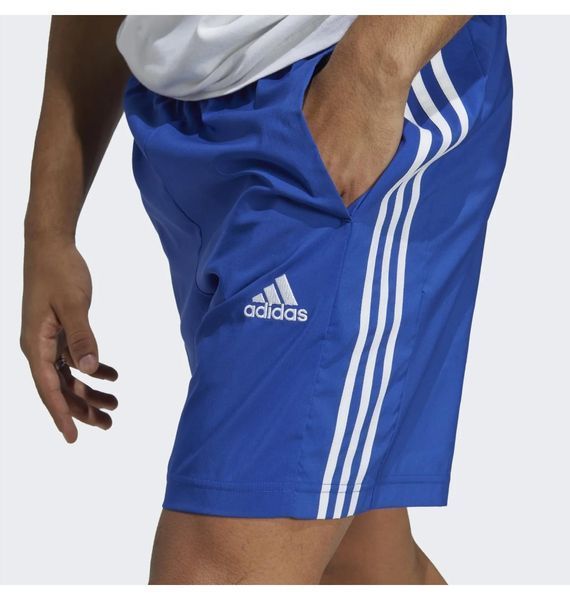 Шорти чоловічі Adidas Aeroready Essentials Chelsea 3-Stripes Shorts Blue Ic1487 (IC1487), L, WHS, 1-2 дні