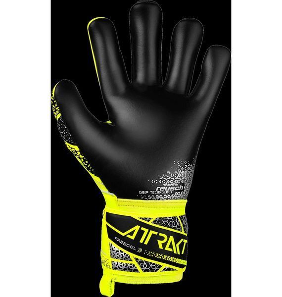Футбольні рукавиці унісекс Reusch Attrakt Freegel Silver Junior (5572235-2025), 7.5, WHS, < 10%, 1-2 дні