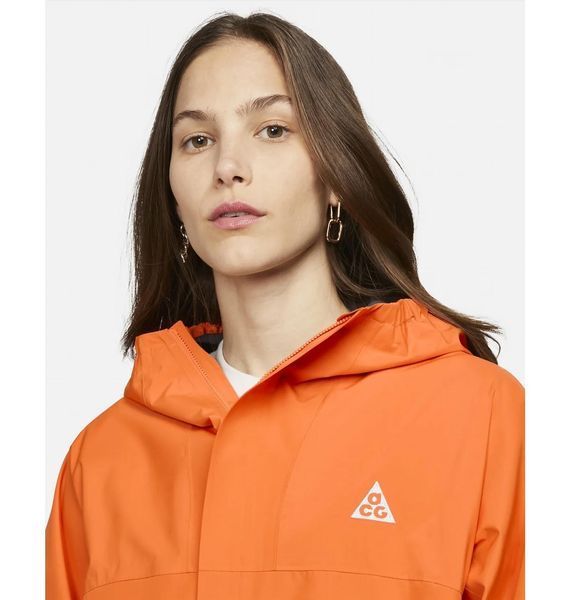 Куртка жіноча Nike Acg Storm-Fit Cascade Rains Full-Zip Jacket Orange (DV9522-885), XS, WHS, 1-2 дні