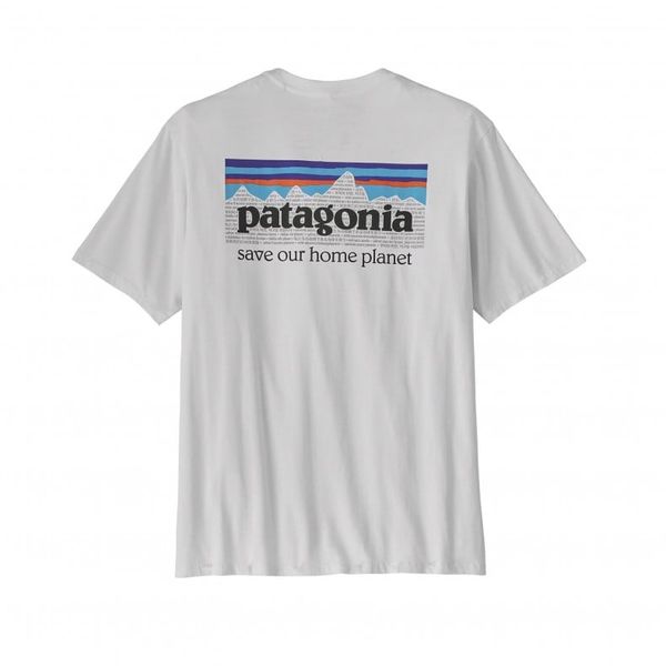 Футболка чоловіча Patagonia P-6 Mission Regenerative (37529WHI), L, WHS, 10% - 20%, 1-2 дні