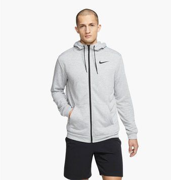 Кофта чоловіча Nike M Dry Hoodie Fz Fleece (CJ4317-063), M, OFC, 40% - 50%, 1-2 дні