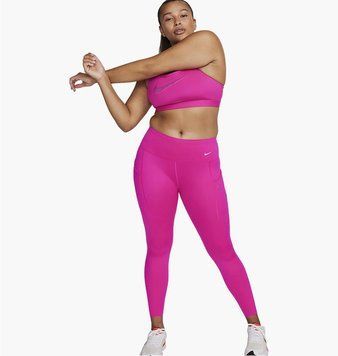Лосіни жіночі Nike Go Leggings Pink (DQ5692-615), M, WHS, 1-2 дні