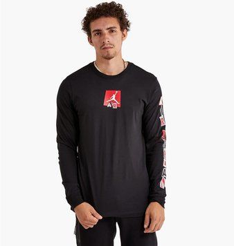 Кофта чоловіча Jordan Air Long-Sleeve Tee (FD7017-010), M, WHS, < 10%, 1-2 дні