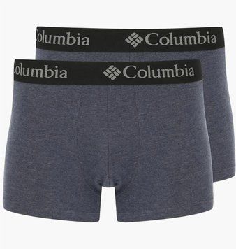 Труси-боксерки чоловічі Columbia Performance Cotton Stretch Melange Blue (2 ) (CPCB02CLB-BLUE), 44-46, WHS, 40% - 50%, 1-2 дні