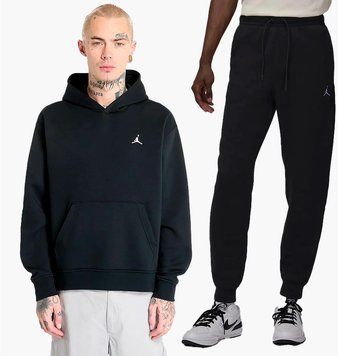 Спортивный костюм мужской Jordan Air Brooklyn Fleece (FV7281-010_FV7277-010), 2XL, WHS, 10% - 20%, 1-2 дня