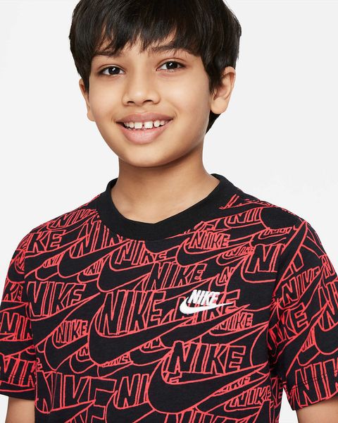 Футболка подростковая Nike Sportswear Older Kids' (Boys') T-Shirt (DO1811-010), M, WHS, 10% - 20%