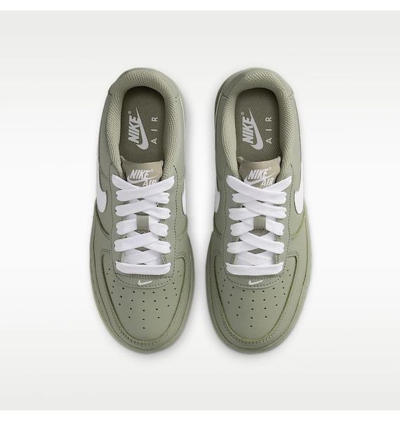 Кроссовки детские Nike Air Force 1 L V8 Big Kids Shoes Olive (HQ1911-300), 38.5, WHS, 1-2 дня