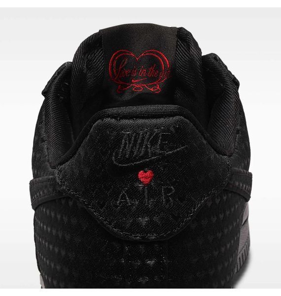 Кроссовки мужские Nike Air Force 1 Retro Valentine&rsquo;S Day Mens Shoes Black (IB6836-001), 42, WHS, 1-2 дня