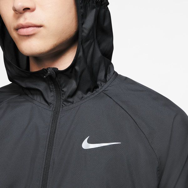 Вітровка чоловіча Nike Essential Running Hooded Black (BV4870-010), S, WHS, 20% - 30%, 1-2 дні