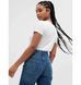 Фотографія Футболка жіноча Gap V-Ss Fav Crew Gr White (842000-32) 3 з 3 в Ideal Sport