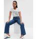 Фотографія Футболка жіноча Gap V-Ss Fav Crew Gr White (842000-32) 2 з 3 в Ideal Sport