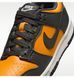 Фотографія Кросівки дитячі Nike Dunk Low Orange/Black (FB9109-701) 7 з 9 в Ideal Sport
