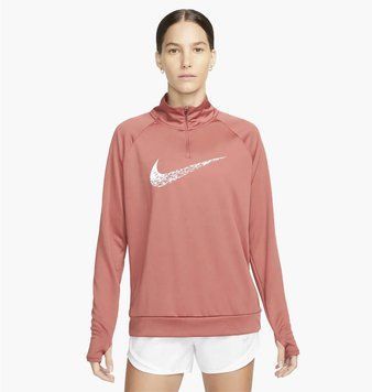 Кофта жіночі Nike Dri-Fit Swoosh Run Beige (DM7769-691), XS, WHS, 1-2 дні