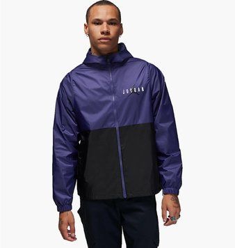 Вітровка чоловіча Jordan Essential Hbr Blue/Black (DV7650-502), S, WHS, 30% - 40%, 1-2 дні