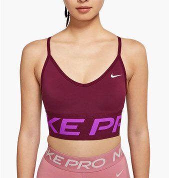 Спортивний топ жіночий Nike Indy Pro Cn Long Line Bra (CT3764-638), XS, WHS, < 10%, 1-2 дні