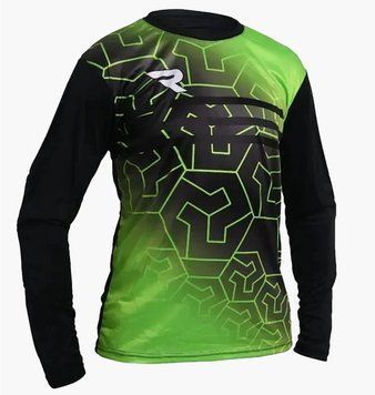 Футболка унісекс Redline Black/Green Gk Shirt (RLCL22), 10 (140 CM), WHS, < 10%, 1-2 дні