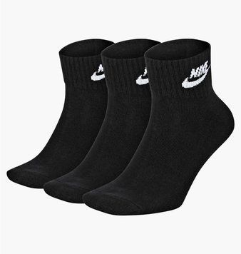 Шкарпетки Nike U Nk Nsw Evry Essential Ankle (SK0110-010), 46-50, WHS, 20% - 30%, 1-2 дні
