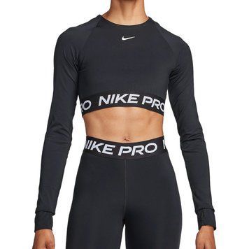 Спортивный топ женской Nike Nike Pro Df 365 Crop Ls (FV5484-494), S, WHS, 10% - 20%, 1-2 дня