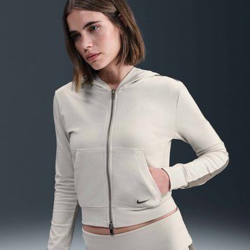 Кофта женские Nike Sportswear Full-Zip Hooded Long-Sleeve Top (IH4061-104), XS, WHS, 10% - 20%, 1-2 дня