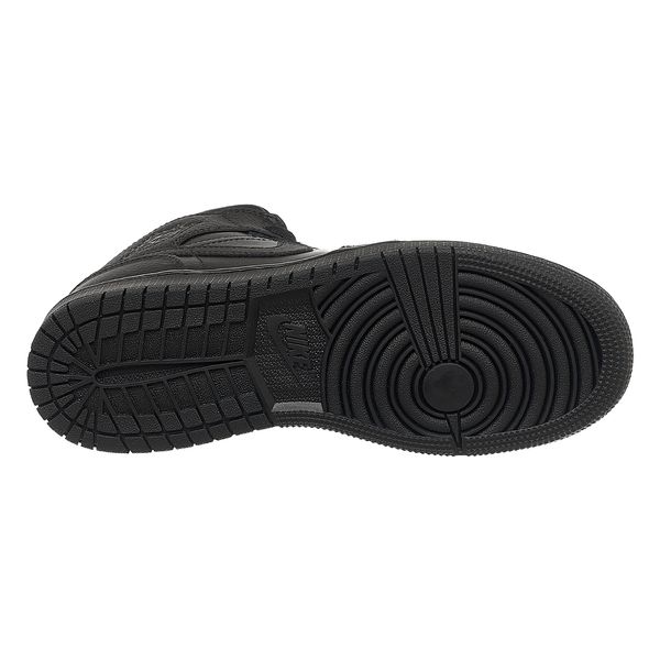 Кросівки жіночі Jordan 1 Mid (Gs) Black (554725-091), 36.5, OFC, 1-2 дні