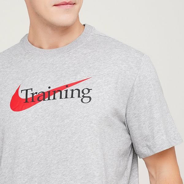 Футболка мужская Nike T-Shirt Dri-Fit Training Grey (CZ7989-063), 2XL, WHS, 30% - 40%, 1-2 дня