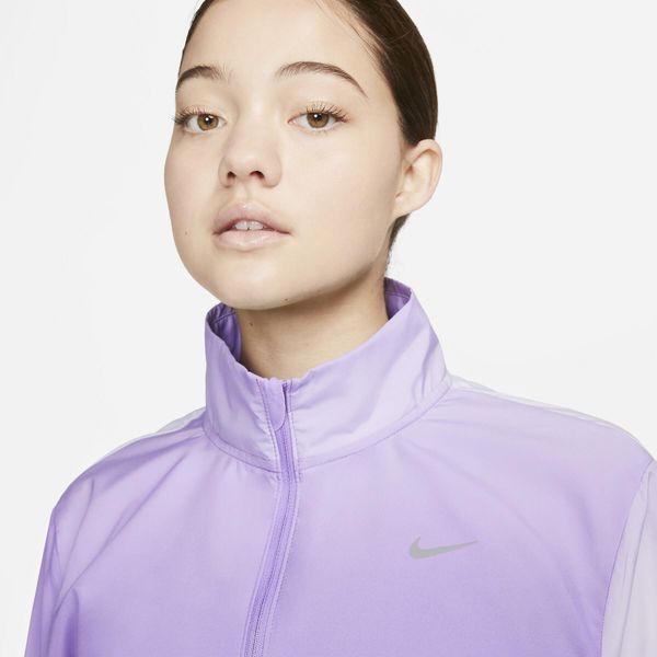 Вітровка жіноча Nike Dri-Fit Swoosh Run Printed Jacket Women (DX1039-567), L, WHS, 40% - 50%, 1-2 дні