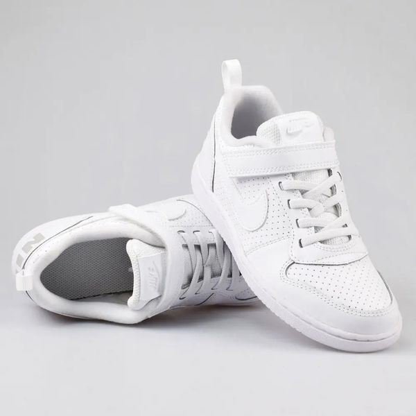 Кросівки дитячі Nike Court Borough Low (870025-100), 28.5, WHS, < 10%, 1-2 дні