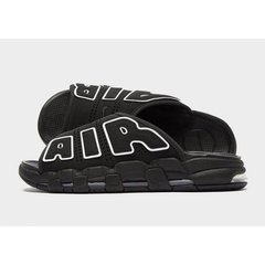 Тапочки чоловічі Nike Air More Uptempo Black (DV2132-001), 41, WHS, 1-2 дні