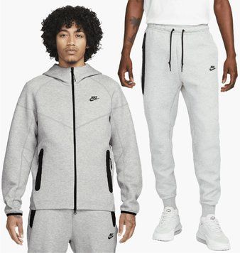 Спортивный костюм мужской Nike Tch Flc Fz Wr (FB7921-063-FB8002-063), L, WHS, 1-2 дня