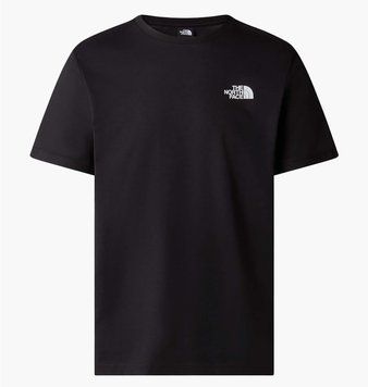 Футболка мужская The North Face Short Sleeve Redbox Tee Black (0A87NPJK31), S, WHS, < 10%, 1-2 дня