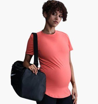 Футболка женская Nike One Dri-Fit Slim-Fit Pink (FN5001-814), M, WHS, 1-2 дня