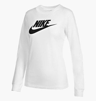 Кофта жіночі Nike W Nsw Tee Essntl Ls Icon Ftr (BV6171-100), XS, WHS, < 10%, 1-2 дні