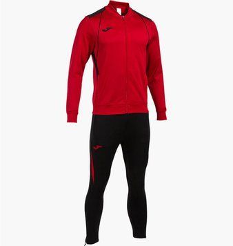 Спортивний костюм чоловічий Joma Championship Vii Tracksuit Red/Black (103083.601), 3XS, WHS, 1-2 дні