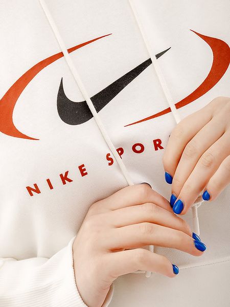 Кофта женские Nike Ns Flc Os Po Hd Swsh (FN7698-133), M, WHS, 1-2 дня