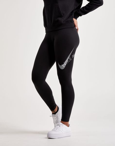 Лосины женские Nike Sportswear Swoosh Leggings (DR5617-010), S, WHS, 10% - 20%, 1-2 дня