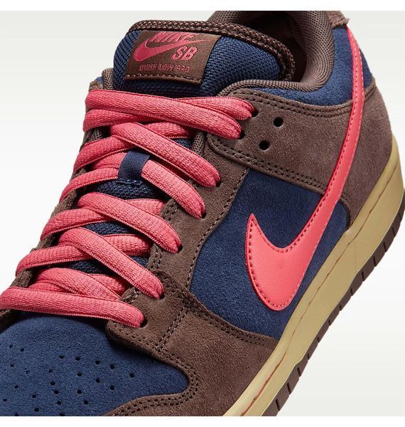 Кроссовки мужские Nike Sb Dunk Low Blue/Brown (HQ1625-200), 36.5, WHS, 1-2 дня