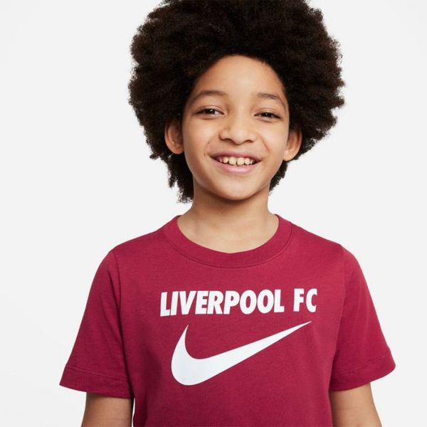 Футболка дитяча Nike Liverpool Fc Swoosh (DJ1535-608), 128CM, WHS, 1-2 дні