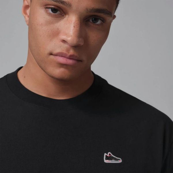 Футболка чоловіча Jordan Brnd Br Snkr Pch Ss Crw (IF3107-010), L, OFC, 1-2 дні
