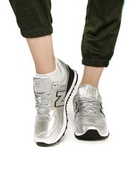 Кросівки жіночі New Balance 574 Metallic (WL574PN2), 36.5, WHS