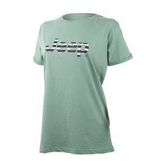 Футболка женская Jeep T-Shirt Oversize Striped Print Turn (O102611-E854), S, WHS, 1-2 дня
