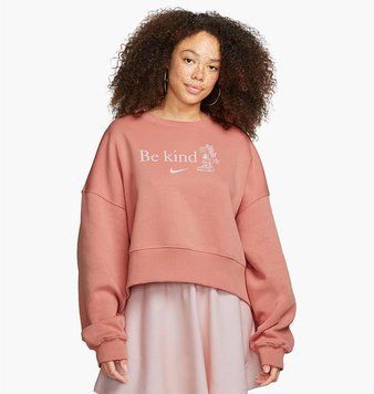 Кофта женские Nike Sportswear Fleece Sweatshirt Orange (DV2825-824), S, WHS, 10% - 20%, 1-2 дня