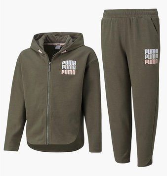 Спортивний костюм дитячий Puma Alpha Olive (589238-44__589237-44), 5, WHS, < 10%, 1-2 дні