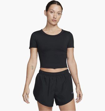 Майка жіноча Nike One Fitted Dri-Fit Short Sleeve Top (FN2804-010), XS, WHS, 40% - 50%, 1-2 дні