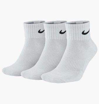 Носки Nike U Nk V Cush Ankle- 3P Value (SX4926-101), 38-42, WHS, 20% - 30%, 1-2 дня